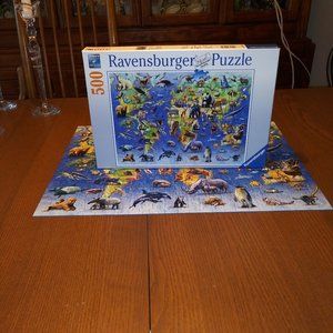 Ravensburger Endangered Animals 500pc Puzzle